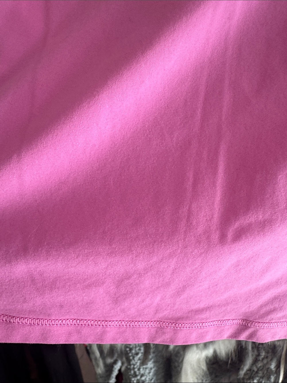SKIMS Hot Pink Crewneck Tee - Picture 3 of 5